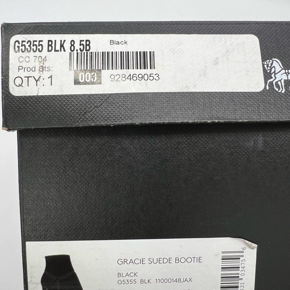 Coach Black GRACIE SUEDE BOOTIE Size 8.5B - Picture 14 of 15